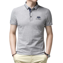 Camisa Polo Texas Cinza