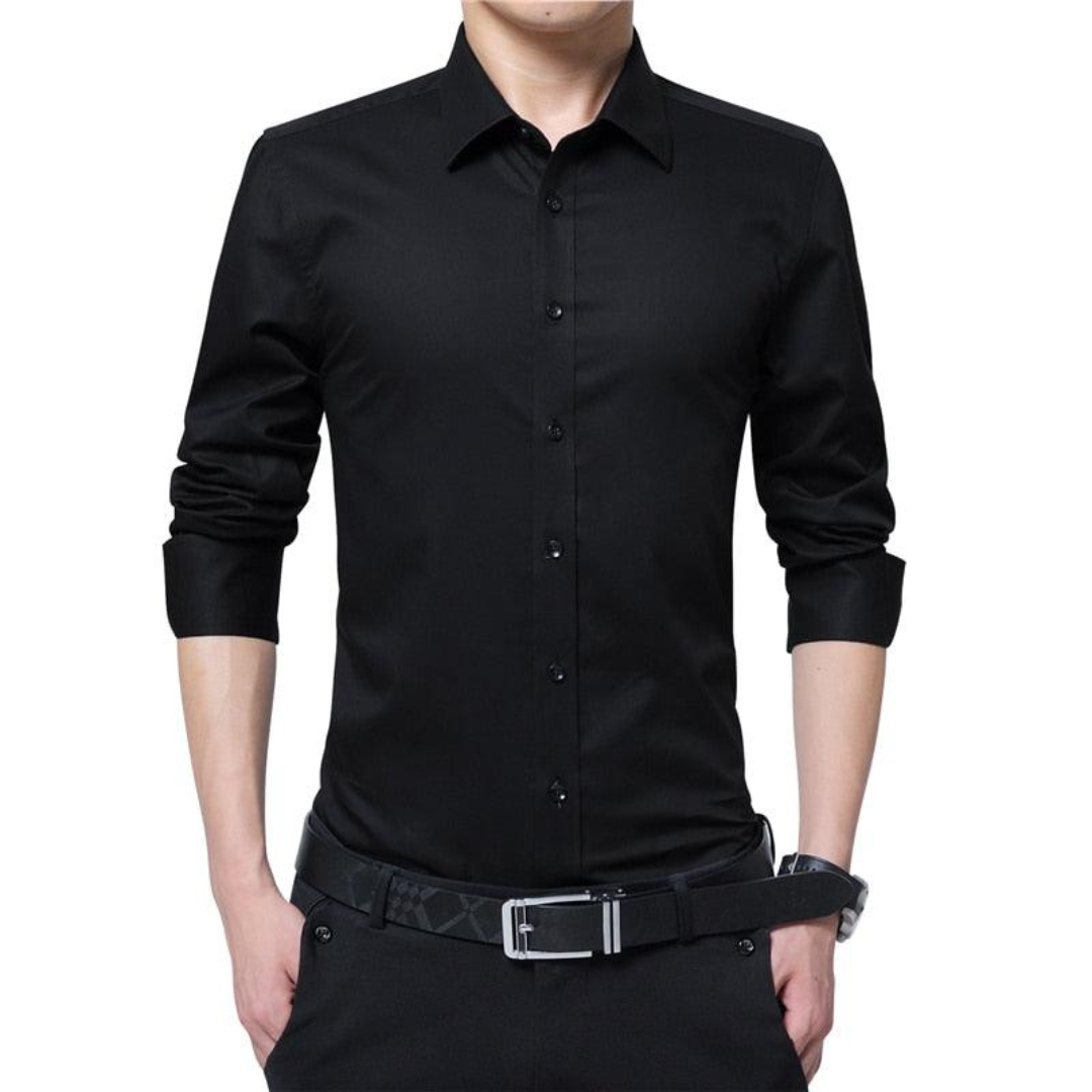 Camisa Social Slim Business Preto