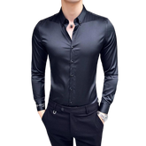 Camisa Social Sport Fino Preto