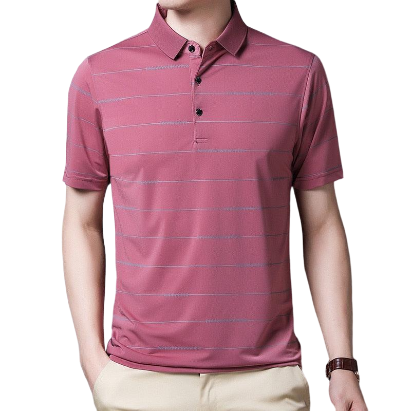 Camisa Polo Santorini Rosa