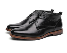 Bota de Couro Social Man Classic Preto