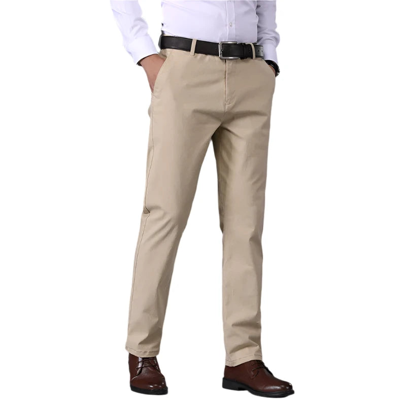 Calça Formal Office Comfort Riviera® Cáqui