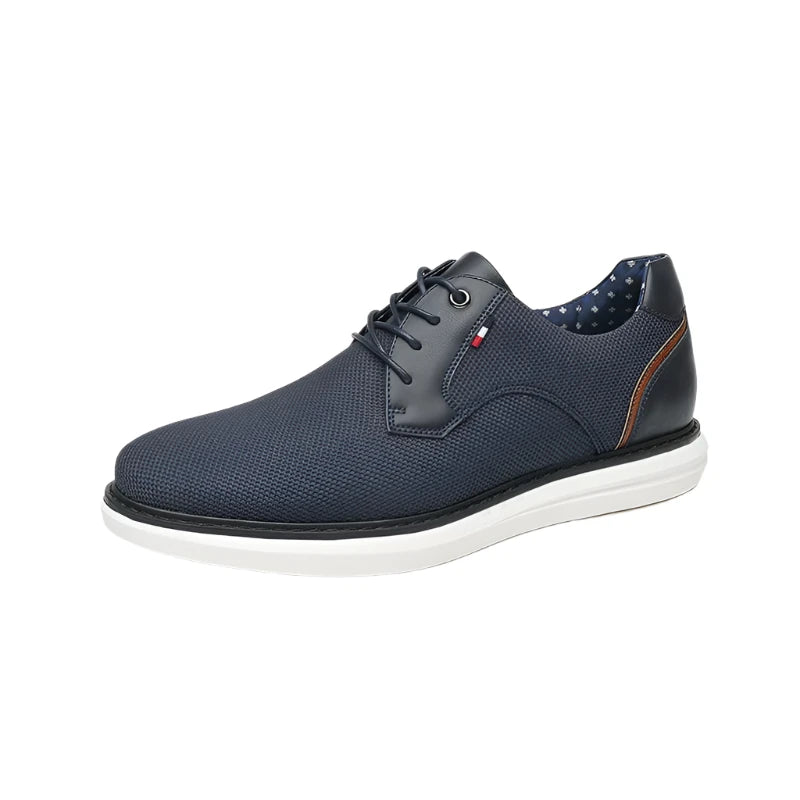 Sapato Luxo de Couro Firenze Casual e Social Azul