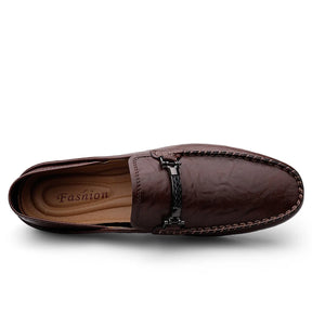 Mocassim Masculino de Couro Slip-On London