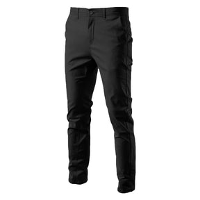 Calça de Sarja Social Masculina Business Slim Preto