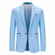 Blazer Casual Leve Riviera® Azul Claro