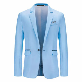 Blazer Casual Leve Riviera® Azul Claro