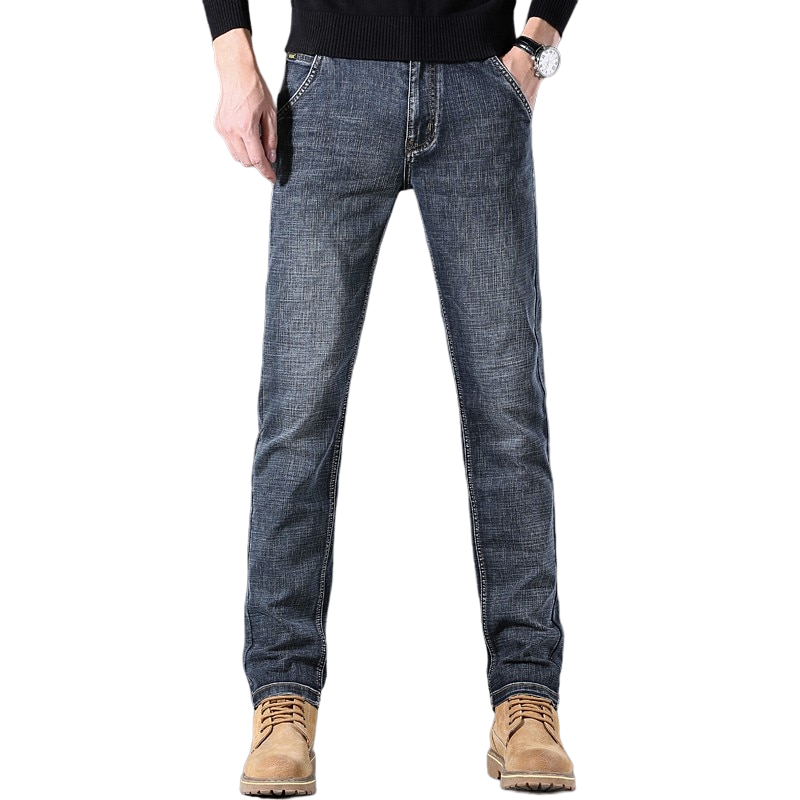 Calça Jeans Masculina Casual Classic Preto Grafite