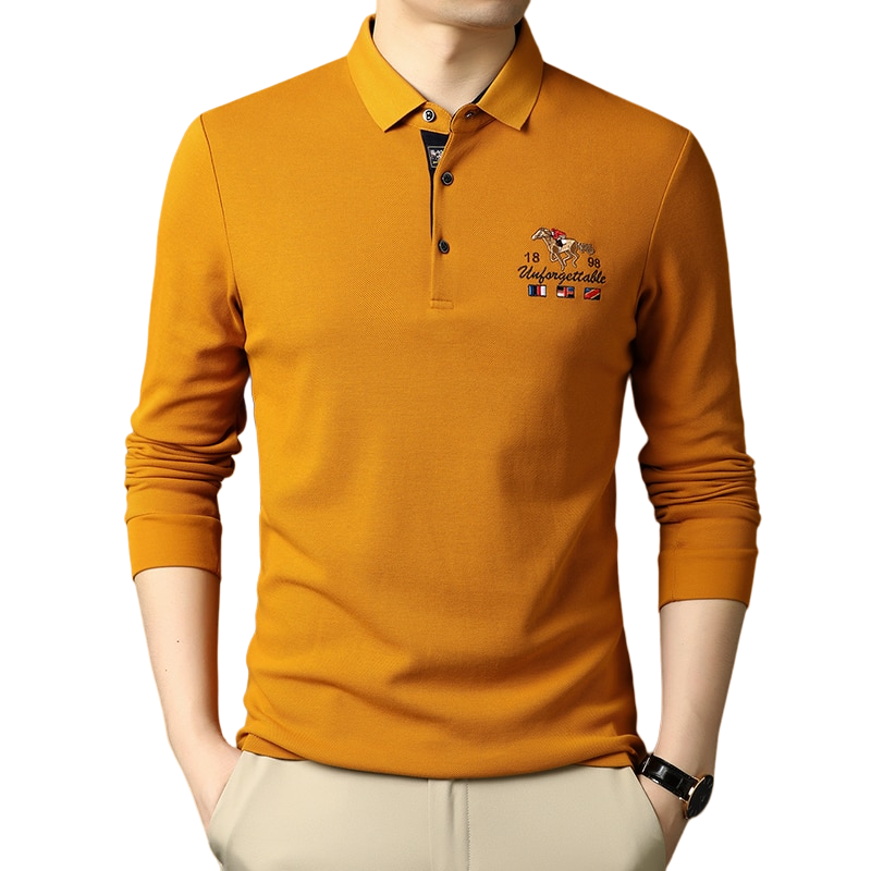 Camisa Polo Horse 1989 Amarelo