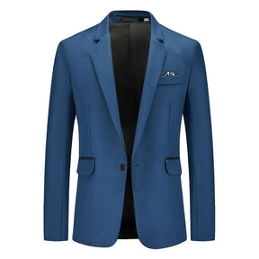 Blazer Casual Leve Riviera® Azul Royal