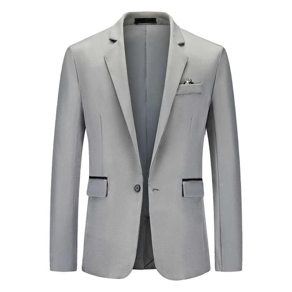 Blazer Casual Leve Riviera® Cinza