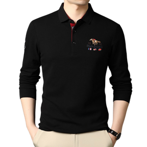 Camisa Polo Horse 1989 Preto