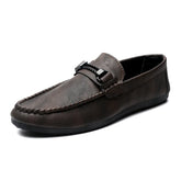 Sapato Mocassim de Couro Oxford Florença Social Preto