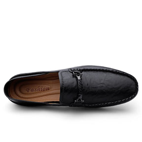 Mocassim Masculino de Couro Slip-On London