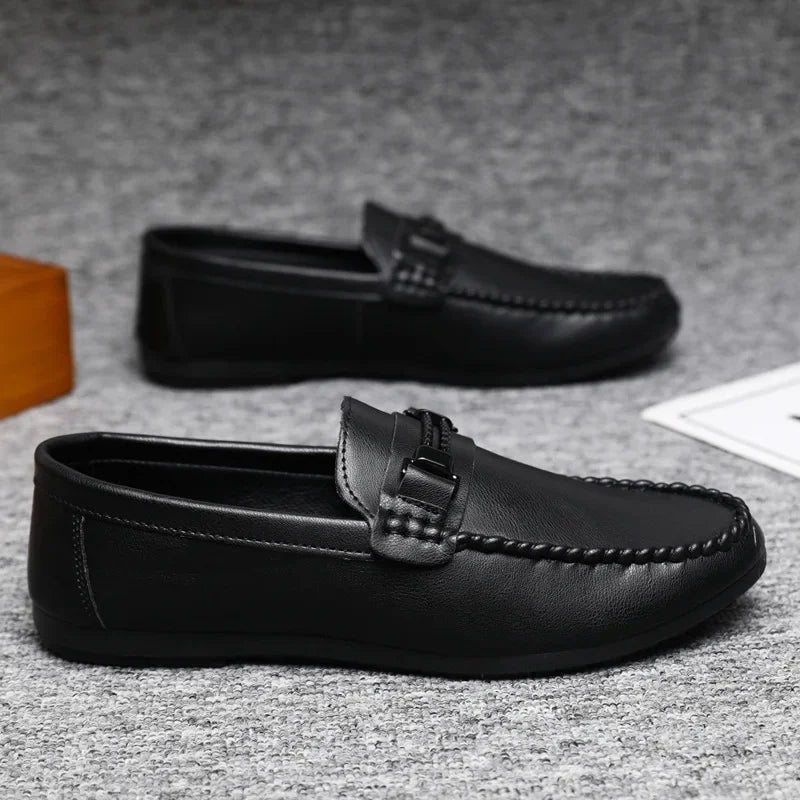 Sapato Mocassim de Couro Oxford Florença Social