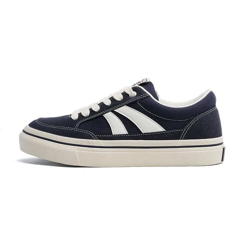 Tênis Canvas Fresh Casual Solado Reto Azul Marinho