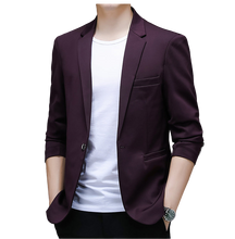 Blazer Masculino Versão Italiana Vinho