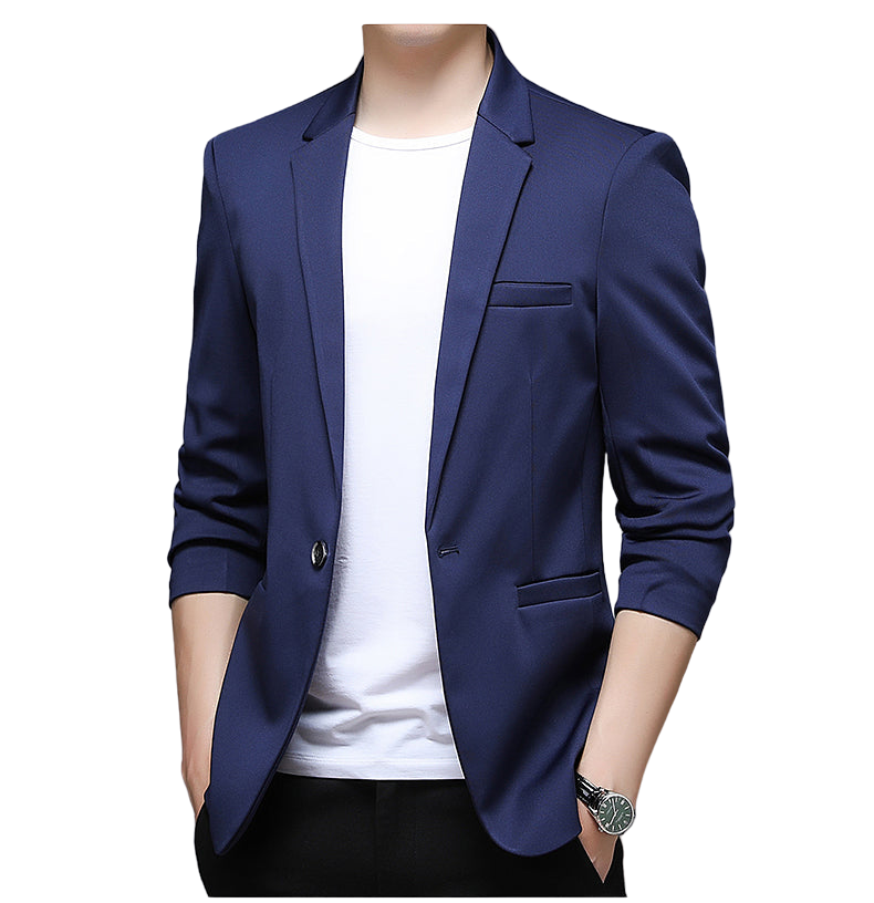 Blazer Masculino Versão Italiana Azul