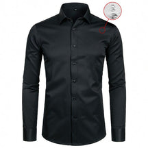 Camisa Social Anti Manchas Preto