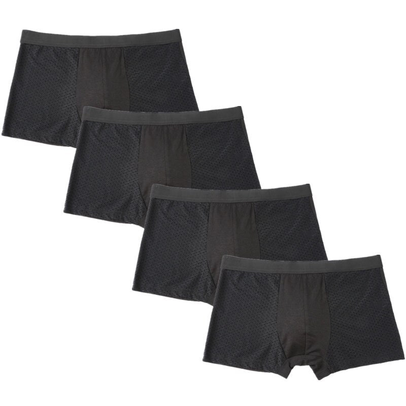 Cueca Comfort Alpha Riviera® - Kit 4 Unidades 4 Pretas