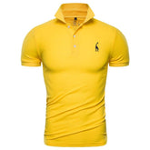 Camisa Polo Solid Amarelo