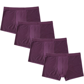 Cueca Comfort Alpha Riviera® - Kit 4 Unidades 4 Vinho