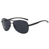 Óculos de Sol Aviator Preto Polarizado