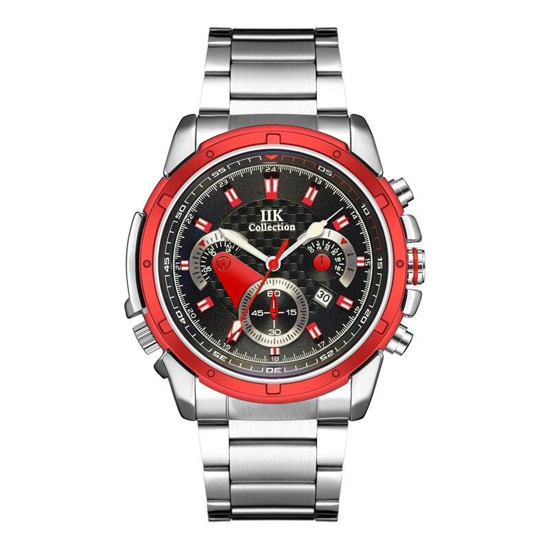 Relógio Quartz Collection Vermelho/Preto