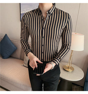 Camisa Social Masculina Slim Fit Cardano