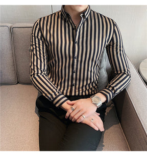 Camisa Social Masculina Slim Fit Cardano