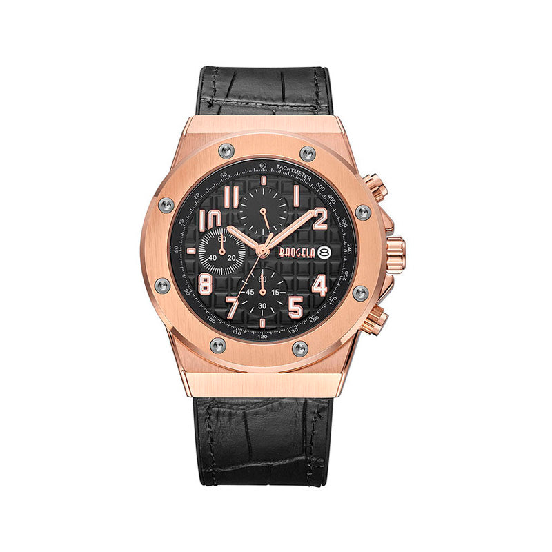 Relógio Masculino Baogela MM02 Dourado