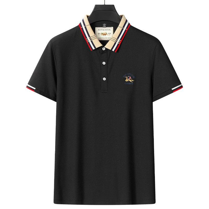 Camisa Polo Houston Preto