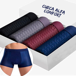 Cueca Comfort Alpha Riviera® - Kit 4 Unidades